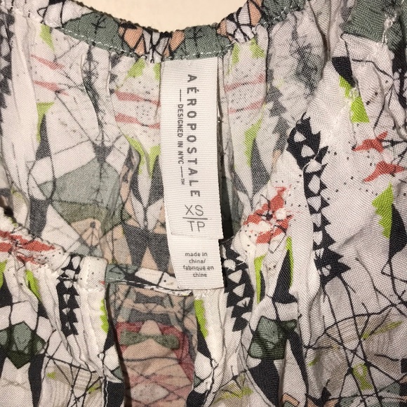 Aeropostale tribal boho strappy romper - Picture 5 of 8